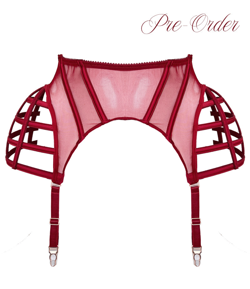 LOVE POTION BIRD-CAGE GARTER BELT