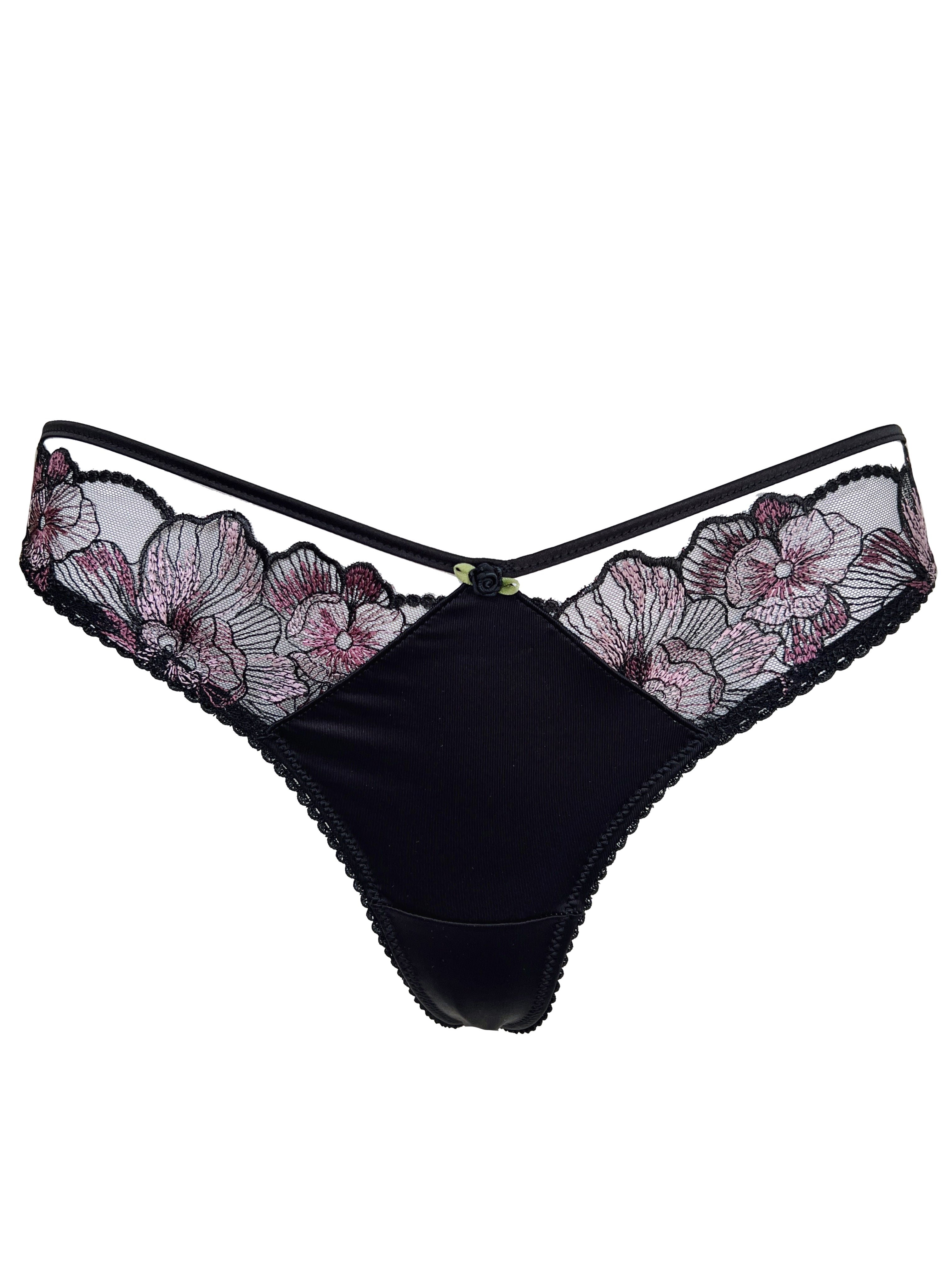 BLACK SWAN THONG